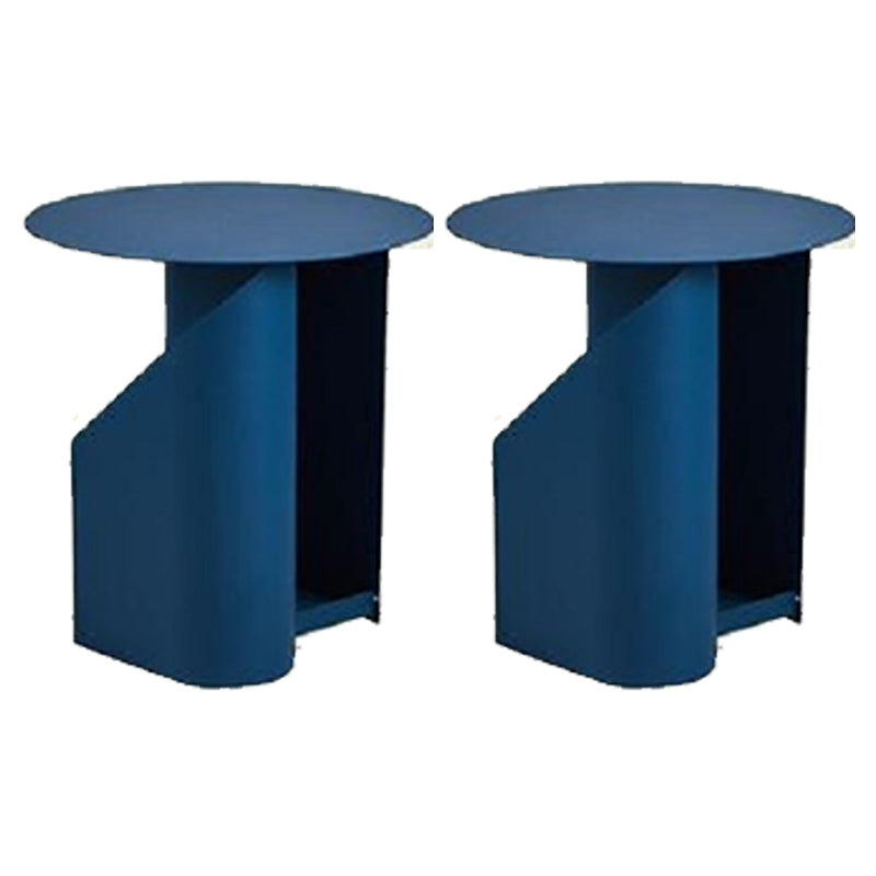 Comodino da tavolo di accento in metallo industriale 18,3 "comodino da letto alto