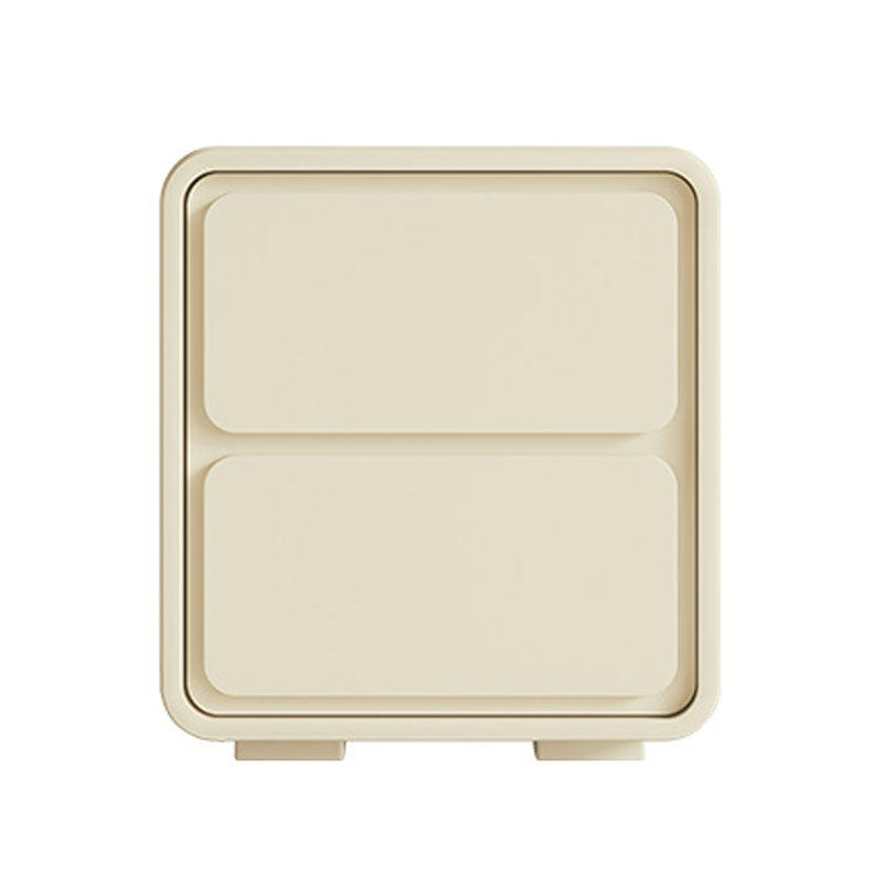 20" Tall Contemporary Bed Nightstand Solid Wood Night Table with Drawers Yellow 1 Piece Clearhalo 'Bedroom Furniture' 'furn' 'furn_night_stand' 'Furniture' 'night_stand' 'Nightstands' 5833215