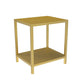 Open Rangement Accent Table Table table de nuit en métal moderne