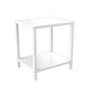 Open Rangement Accent Table Table table de nuit en métal moderne