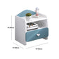 Contemporary Bedside Cabinet Night Table Lower Shelf Night Table for Bedroom Clearhalo 'Bedroom Furniture' 'furn' 'furn_night_stand' 'Furniture' 'night_stand' 'Nightstands' 5833358