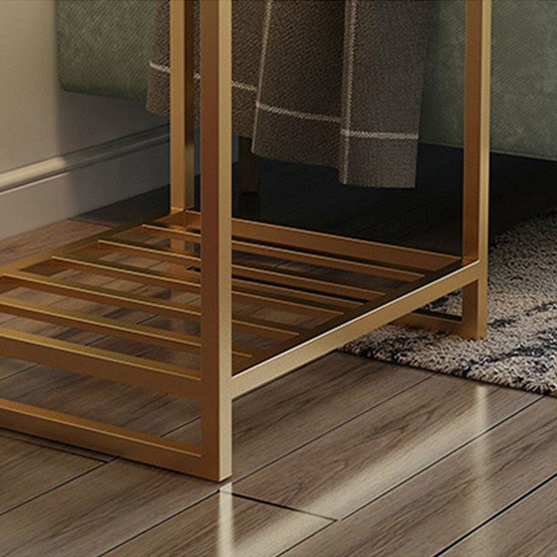 Gabinete de cama de mármol glamoroso 19.68 "de altura mesita de noche