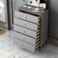 Glam Wooden 16" Wide Storage Chest Bedroom Chest with Drawers Clearhalo 'Bedroom Furniture' 'Dressers & Chests' 'dressers_chests' 'furn' 'furn_dressers_chests' 'Furniture' 5833575