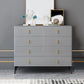 Glam Wooden 16" Wide Storage Chest Bedroom Chest with Drawers Clearhalo 'Bedroom Furniture' 'Dressers & Chests' 'dressers_chests' 'furn' 'furn_dressers_chests' 'Furniture' 5833579