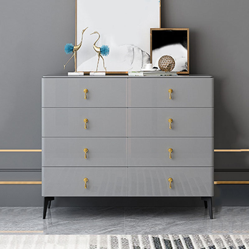 Glam Wooden 16" Wide Storage Chest Bedroom Chest with Drawers Clearhalo 'Bedroom Furniture' 'Dressers & Chests' 'dressers_chests' 'furn' 'furn_dressers_chests' 'Furniture' 5833579
