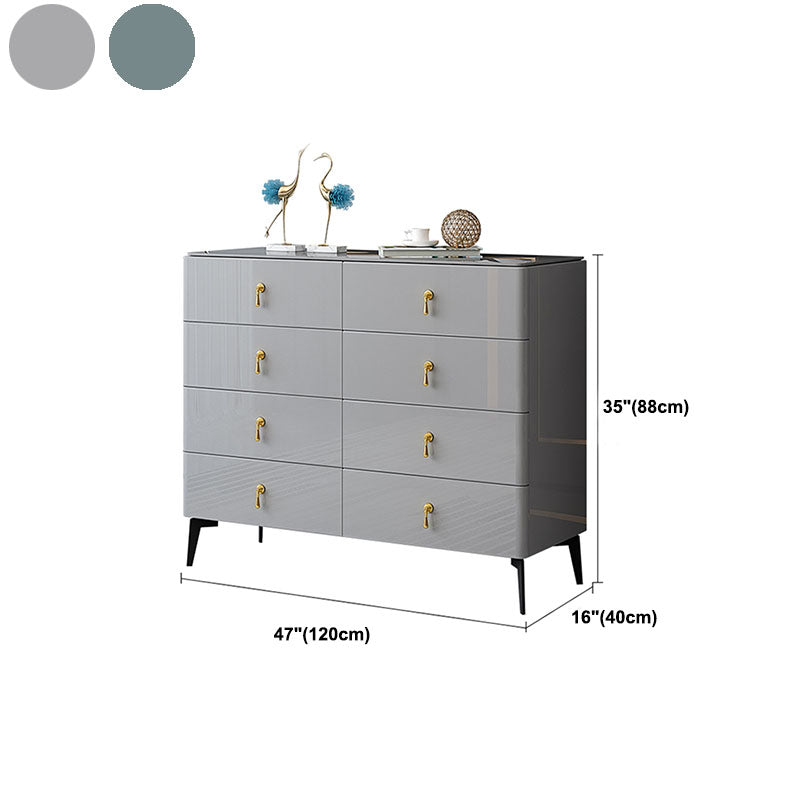 Glam Wooden 16" Wide Storage Chest Bedroom Chest with Drawers Clearhalo 'Bedroom Furniture' 'Dressers & Chests' 'dressers_chests' 'furn' 'furn_dressers_chests' 'Furniture' 5833585
