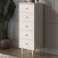 Klassiek glam vaste dennenborstje dressoir verticaal dressoir