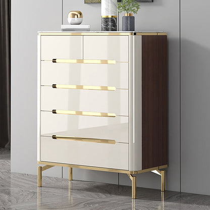 15,75-inch breedte opbergkast steen top opbergkast dressoir voor slaapkamer