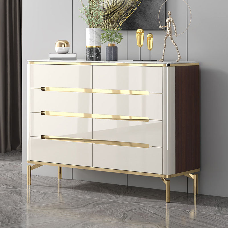 15,75-inch breedte opbergkast steen top opbergkast dressoir voor slaapkamer