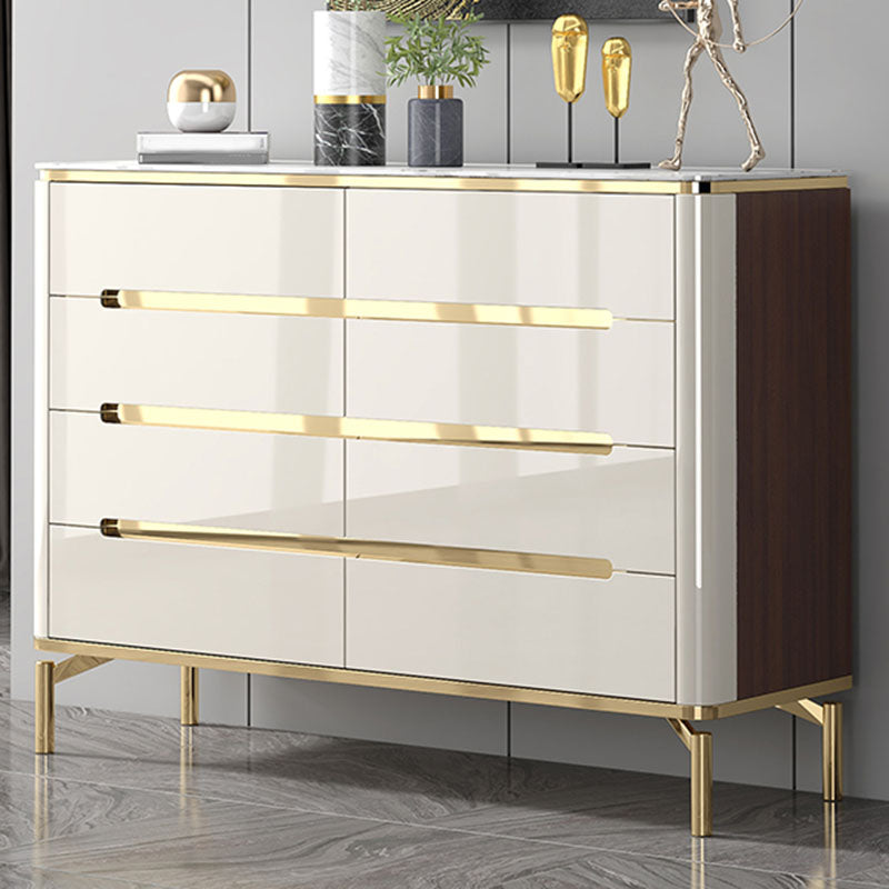 15,75-inch breedte opbergkast steen top opbergkast dressoir voor slaapkamer