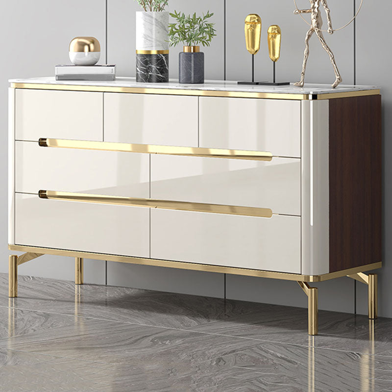 15,75-inch breedte opbergkast steen top opbergkast dressoir voor slaapkamer