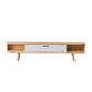 Wooden Media Console TV Stand Contemporary TV Media Stand with Door Clearhalo 'furn' 'furn_tv_stands_entertainment_centers' 'Furniture' 'Living Room Furniture' 'TV Stands & Entertainment Centers' 'TV Stands & Media Storage Furniture' 'tv_stands_entertainment_centers' 5833789