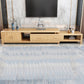 Rubberwood TV Stand Console Traditional TV Console with Drawers 83.5"L x 16"W x 16.5"H Wood Clearhalo 'furn' 'furn_tv_stands_entertainment_centers' 'Furniture' 'Living Room Furniture' 'TV Stands & Entertainment Centers' 'TV Stands & Media Storage Furniture' 'tv_stands_entertainment_centers' 5833831
