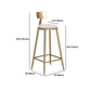 Glam 1/3 Pieces Bar Table Set Rectangle Wood Counter Table with High Stools for Cafe Clearhalo 'Bar Furniture' 'furn' 'furn_home_bar_bar_sets' 'Furniture' 'Home Bars & Bar Sets' 'home_bar_bar_sets' 'Kitchen & Dining Furniture' 5838341