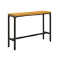 Industrial 1/2/6/11 Pieces Solid Wood Bar Table Set Rectangular Counter Set for Home Use Wood 63"L x 16"W Clearhalo 'Bar Furniture' 'furn' 'furn_home_bar_bar_sets' 'Furniture' 'Home Bars & Bar Sets' 'home_bar_bar_sets' 'Kitchen & Dining Furniture' 5838346
