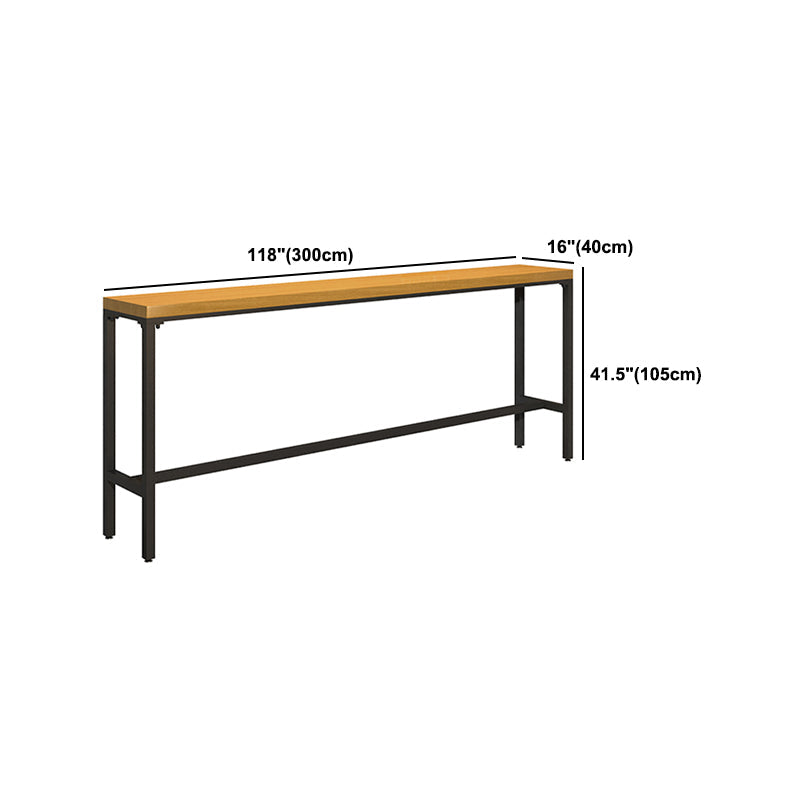 Industrial 1/2/6/11 Pieces Solid Wood Bar Table Set Rectangular Counter Set for Home Use Clearhalo 'Bar Furniture' 'furn' 'furn_home_bar_bar_sets' 'Furniture' 'Home Bars & Bar Sets' 'home_bar_bar_sets' 'Kitchen & Dining Furniture' 5838365
