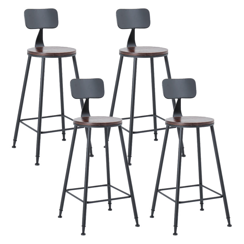 Juego de mesa de Bar Industrial de 1/3/4/5 piezas, mesa cuadrada de madera de pino para cafetería
