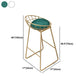 Nordic Glam 1/3 Pieces Bar Table Set Rectangle Marble Counter Table for Kitchen Clearhalo 'Bar Furniture' 'furn' 'furn_home_bar_bar_sets' 'Furniture' 'Home Bars & Bar Sets' 'home_bar_bar_sets' 'Kitchen & Dining Furniture' 5838458