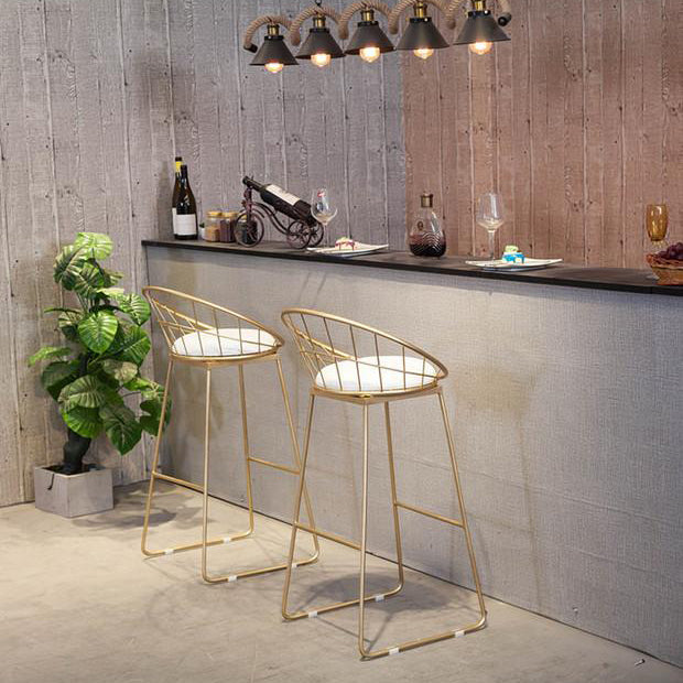 Glam 1/2/3 Pieces Faux Marble Bar Table Set Fixed Table Counter Set for Home Use Clearhalo 'Bar Furniture' 'furn' 'furn_home_bar_bar_sets' 'Furniture' 'Home Bars & Bar Sets' 'home_bar_bar_sets' 'Kitchen & Dining Furniture' 5838472