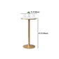 Glam 1/2/3 Pieces Faux Marble Bar Table Set Fixed Table Counter Set for Home Use Clearhalo 'Bar Furniture' 'furn' 'furn_home_bar_bar_sets' 'Furniture' 'Home Bars & Bar Sets' 'home_bar_bar_sets' 'Kitchen & Dining Furniture' 5838474