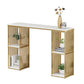 Industrial 1/3 Pieces Bar Table Set Rectangle Marble Counter Table with High Stools White 79"L x 16"W Clearhalo 'Bar Furniture' 'furn' 'furn_home_bar_bar_sets' 'Furniture' 'Home Bars & Bar Sets' 'home_bar_bar_sets' 'Kitchen & Dining Furniture' 5838500