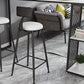 Industrial 1/3 Pieces Bar Table Set Rectangle Marble Counter Table with High Stools Clearhalo 'Bar Furniture' 'furn' 'furn_home_bar_bar_sets' 'Furniture' 'Home Bars & Bar Sets' 'home_bar_bar_sets' 'Kitchen & Dining Furniture' 5838505