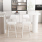 Modern 1/2/3/5 Pieces Bar Table Set Rectangle Stone Bar Table with High Stools Clearhalo 'Bar Furniture' 'furn' 'furn_home_bar_bar_sets' 'Furniture' 'Home Bars & Bar Sets' 'home_bar_bar_sets' 'Kitchen & Dining Furniture' 5838630
