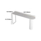 Modern 1/2/3/5 Pieces Bar Table Set Rectangle Stone Bar Table with High Stools Clearhalo 'Bar Furniture' 'furn' 'furn_home_bar_bar_sets' 'Furniture' 'Home Bars & Bar Sets' 'home_bar_bar_sets' 'Kitchen & Dining Furniture' 5838635