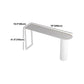 Modern 1/2/3/5 Pieces Bar Table Set Rectangle Stone Bar Table with High Stools Clearhalo 'Bar Furniture' 'furn' 'furn_home_bar_bar_sets' 'Furniture' 'Home Bars & Bar Sets' 'home_bar_bar_sets' 'Kitchen & Dining Furniture' 5838640
