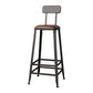 1/4/7 Pieces Industrial Rectangular Pub Table Set Wooden Counter Table with High Stools Clearhalo 'Bar Furniture' 'furn' 'furn_home_bar_bar_sets' 'Furniture' 'Home Bars & Bar Sets' 'home_bar_bar_sets' 'Kitchen & Dining Furniture' 5838668