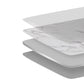Glam Marble White Counter Height Table Rectangle Indoor Bistro Bar Table Clearhalo 'Bar Furniture' 'Bar Tables' 'bar_tables' 'furn' 'furn_bar_tables' 'Furniture' 'Kitchen & Dining Furniture' 5838925