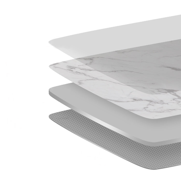 Glam Marble White Counter Height Table Rectangle Indoor Bistro Bar Table Clearhalo 'Bar Furniture' 'Bar Tables' 'bar_tables' 'furn' 'furn_bar_tables' 'Furniture' 'Kitchen & Dining Furniture' 5838925