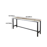 Glam Indoor Event en Cocktail Table rechthoek TRESTLE BAAL VERKOOP TAFEL