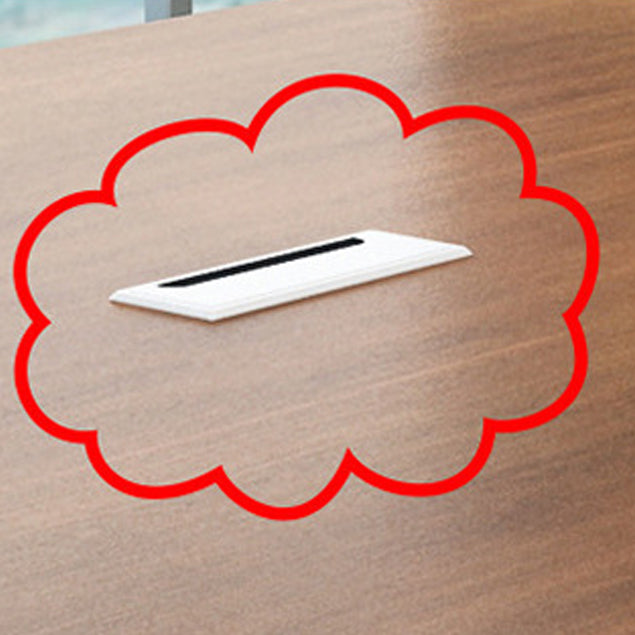 Industrial Oval Solid Wood Desk Brown Office Writing Desk Explain Chair Clearhalo 'furn' 'furn_office_desk' 'Furniture' 'Office Desks' 'Office Furniture' 'office_desk' 5839215