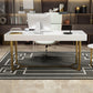 Modern Light Luxury Minimalist Writing Desk Rectangular Fixed Luxury Desk Clearhalo 'furn' 'furn_office_desk' 'Furniture' 'Office Desks' 'Office Furniture' 'office_desk' 5839265