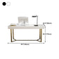 Modern Light Luxury Minimalist Writing Desk Rectangular Fixed Luxury Desk Clearhalo 'furn' 'furn_office_desk' 'Furniture' 'Office Desks' 'Office Furniture' 'office_desk' 5839274