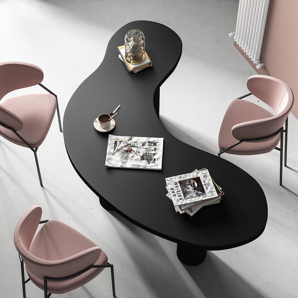 Mesa de trabajo de madera sólida de la oficina de oficina gratuita escritorio de escritura industrial