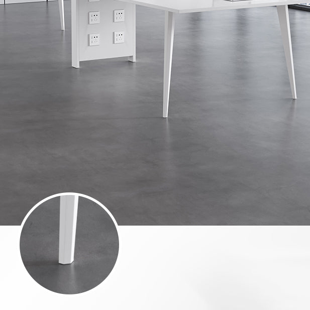 Tavolo da incontro in legno Home Office di scrittura rettangolare moderna