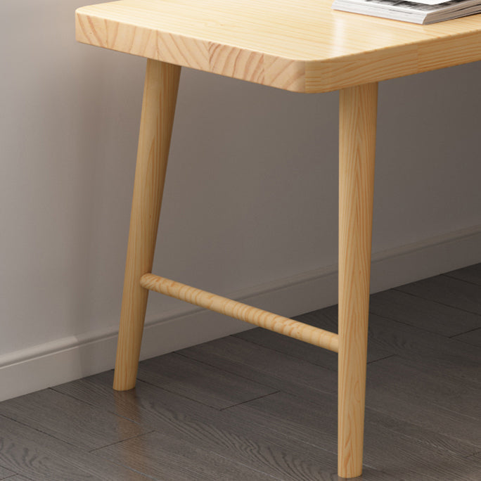 Escritorio de madera maciza moderna Home lape lape lape material de escritura de escritura