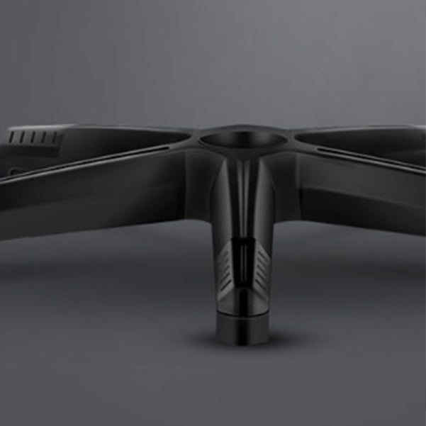 Sedia per computer armi regolabile moderna con ruote sedia da scrivania in leatine in finto.