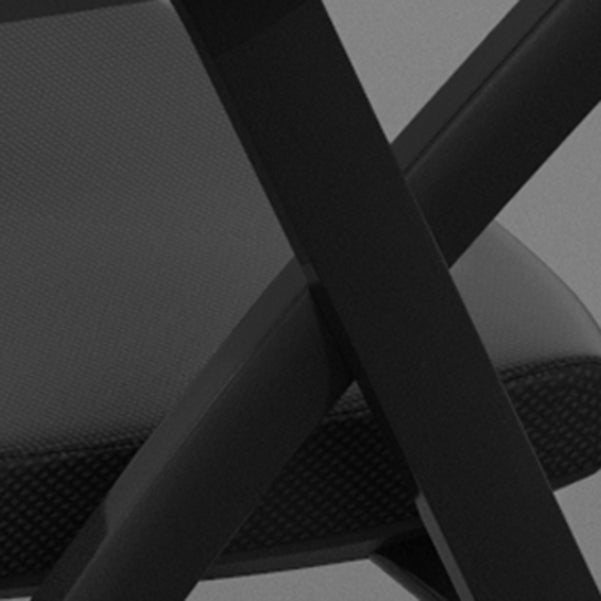Chaise de conférence moderne à bras fixes, chaise de conférence en acier coulissante