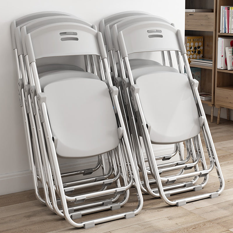 Chaise de bureau rembourrée sans bras moderne sans roues chaise de bureau