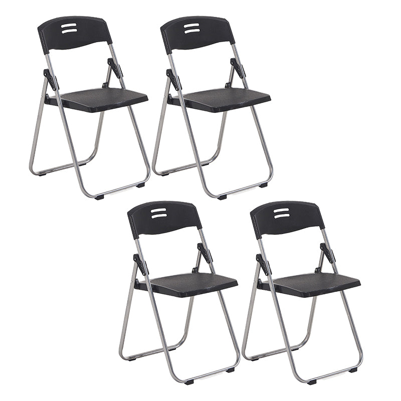 Chaise de bureau rembourrée sans bras moderne sans roues chaise de bureau