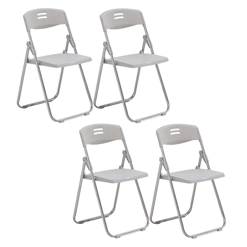 Chaise de bureau rembourrée sans bras moderne sans roues chaise de bureau