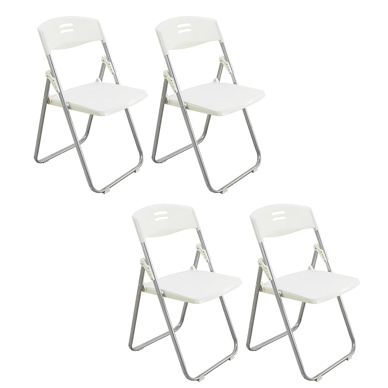 Chaise de bureau rembourrée sans bras moderne sans roues chaise de bureau