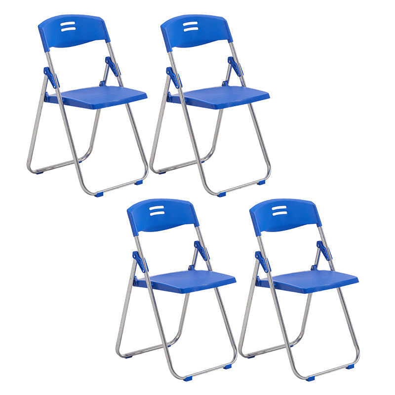 Chaise de bureau rembourrée sans bras moderne sans roues chaise de bureau