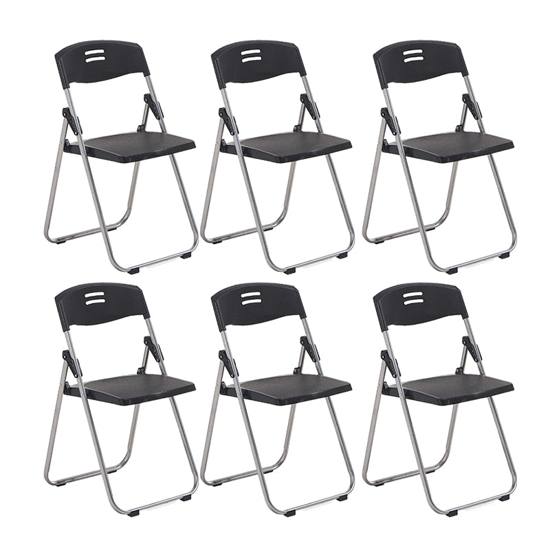 Chaise de bureau rembourrée sans bras moderne sans roues chaise de bureau