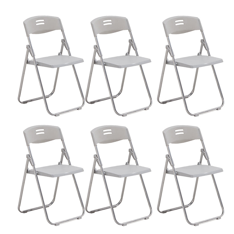 Chaise de bureau rembourrée sans bras moderne sans roues chaise de bureau