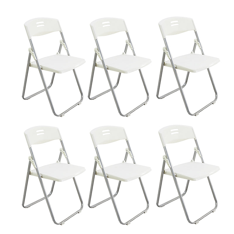 Chaise de bureau rembourrée sans bras moderne sans roues chaise de bureau