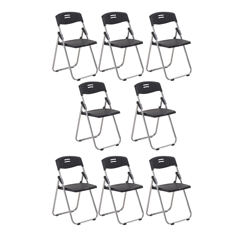 Chaise de bureau rembourrée sans bras moderne sans roues chaise de bureau